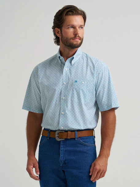 Wrangler Men's Relaxed Fit Classic SS Shirt