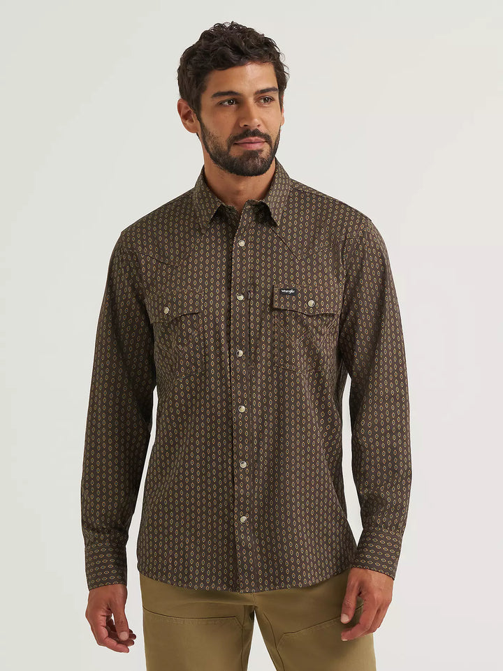 Wrangler Men's ATG Technical LS Shirt