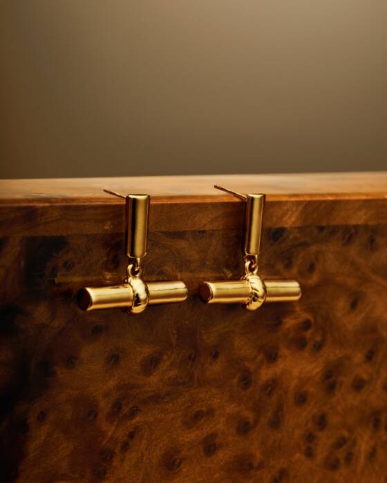 Katie Loxton Themis T-Bar Earrings