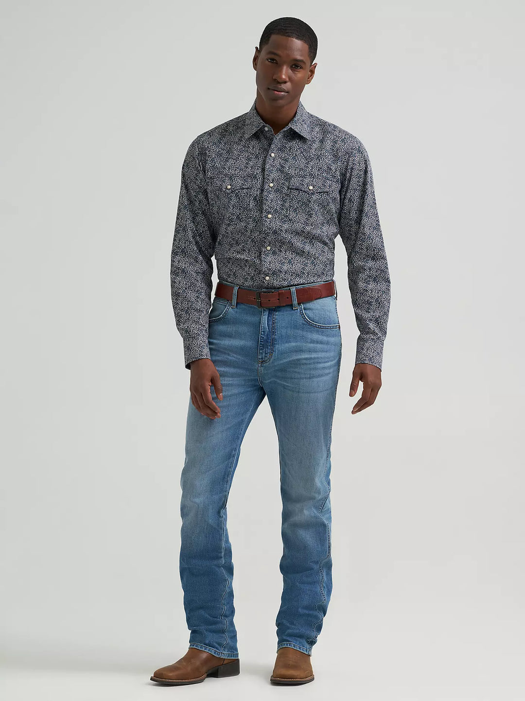 Wrangler Men's Retro Slim Fit Straight Leg Jeans