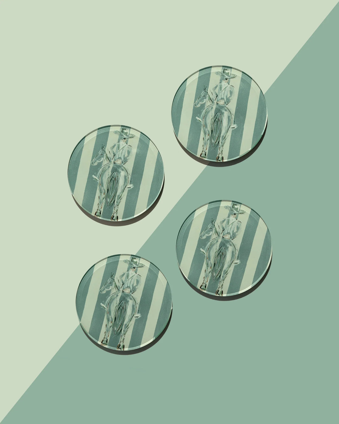 Tart By Taylor Acrylic Coasters - Set of 4