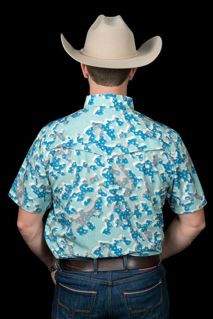 The Travis Short Sleeve Pearl Snap Shirt