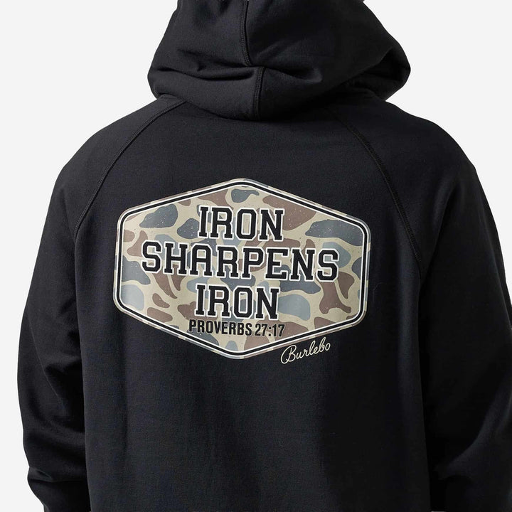 Burlebo Iron Sharpens Iron Fleece Hoodie