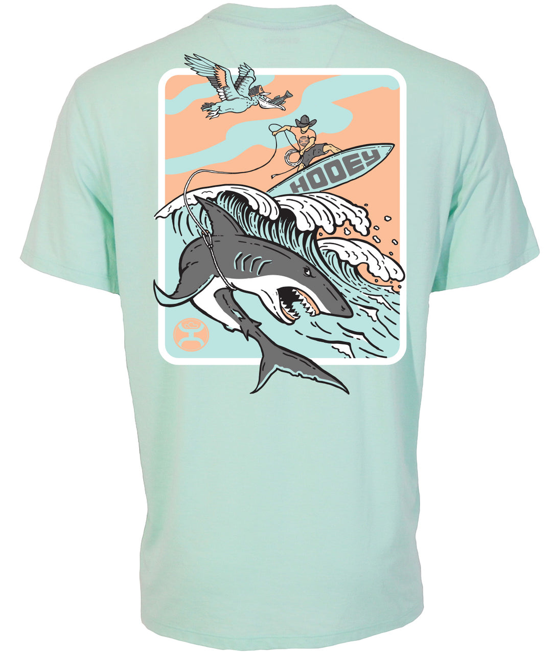 Hooey Youth Cowboy Surf Tee