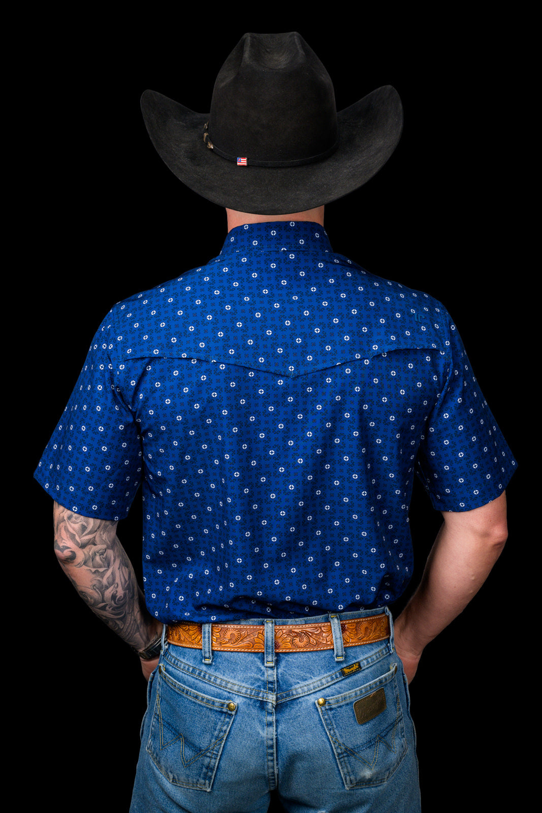 The Nash Short Sleeve Pearl Snap Shirt