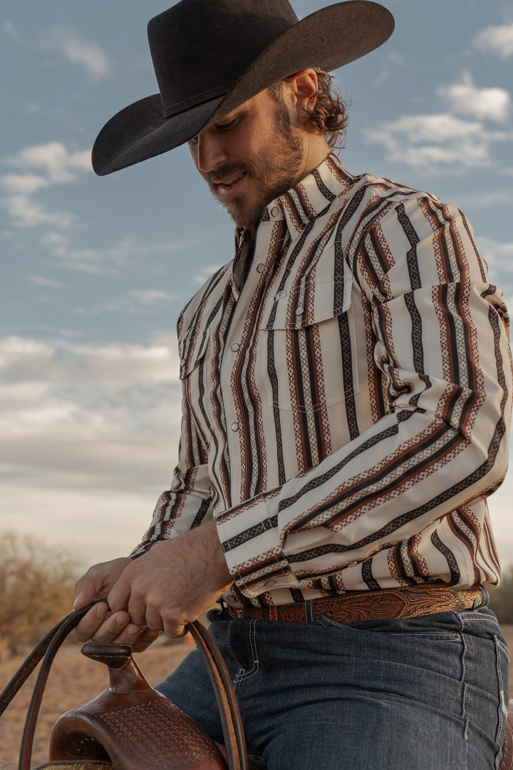 The Wayne Long Sleeve Snap Shirt