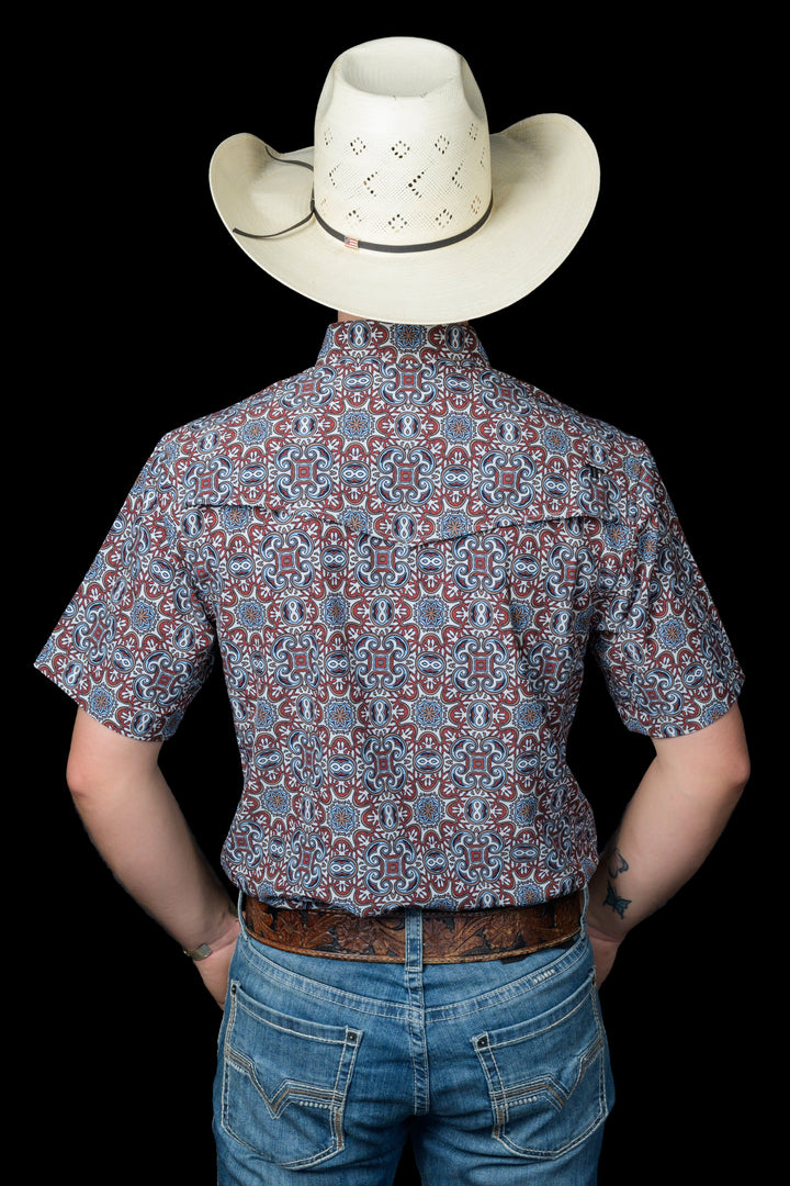 The Bennett Short Sleeve Snap Shirt