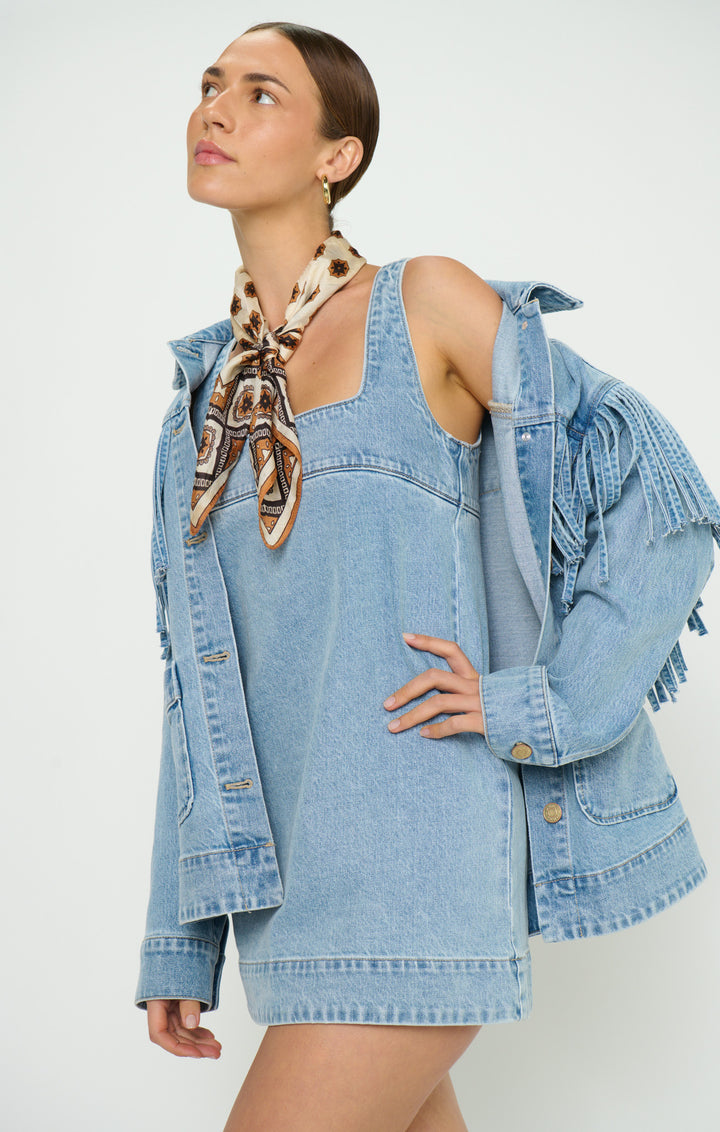Mumu Ojai Fringe Jacket