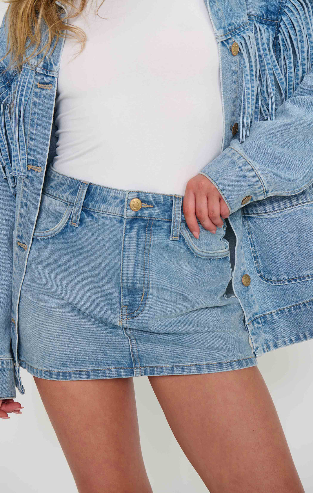 Mumu Ojai Mini Skort