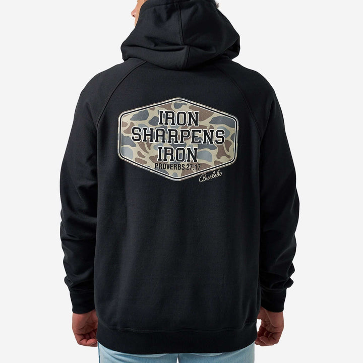 Burlebo Iron Sharpens Iron Fleece Hoodie
