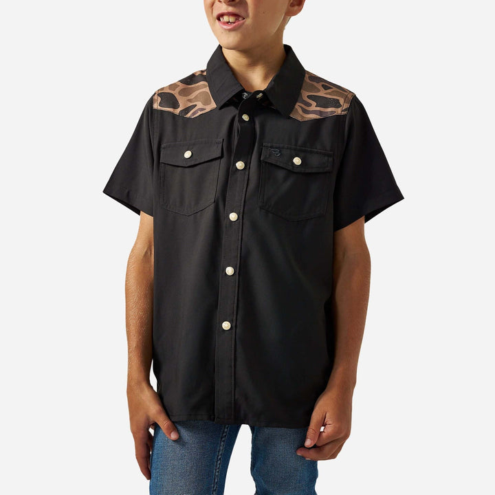 Burlebo Youth Performance Western Shirt
