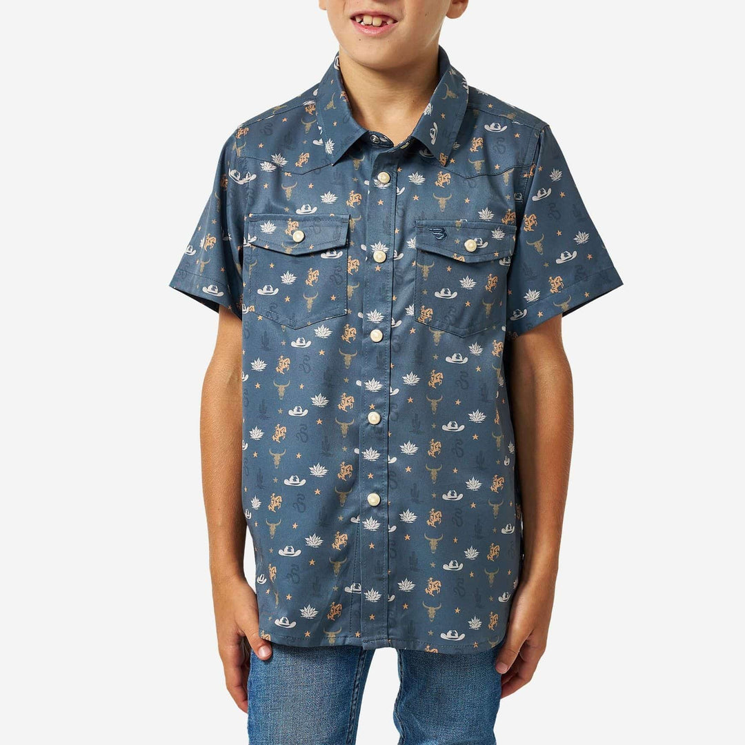 Burlebo Youth Performance Western Shirt
