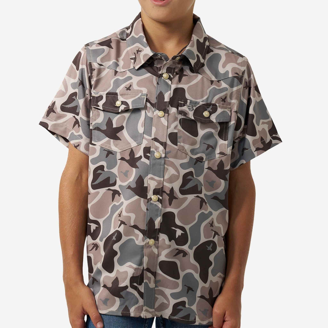 Burlebo Youth Performance Western Shirt