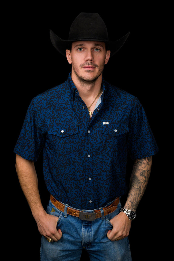 The Grant Short Sleeve Pearl Snap Shirt