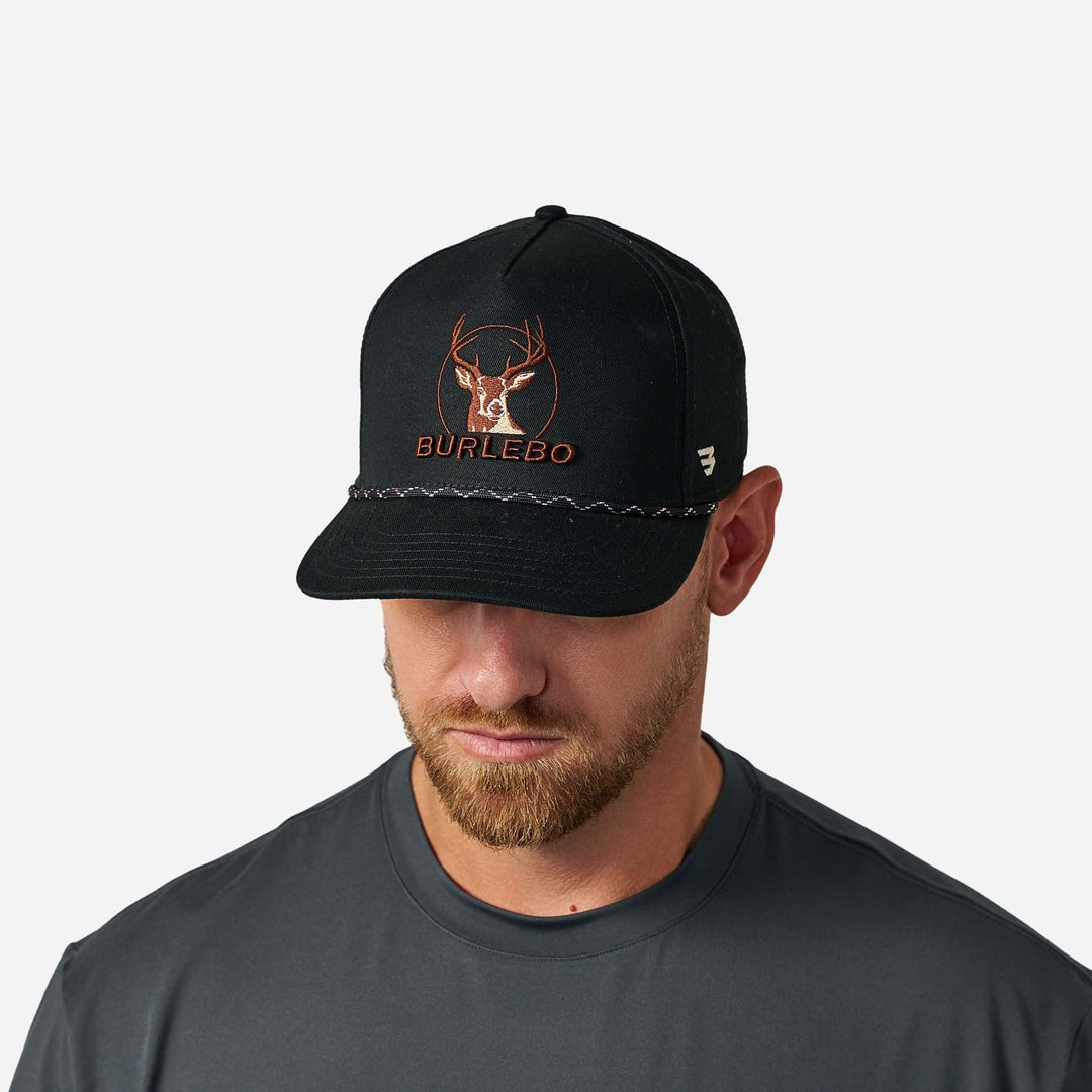 Burlebo Buck Cap - Black Rope