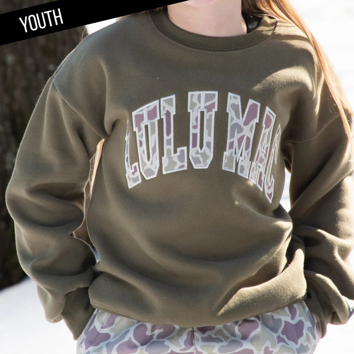 BR Youth Camo Sweatshirt