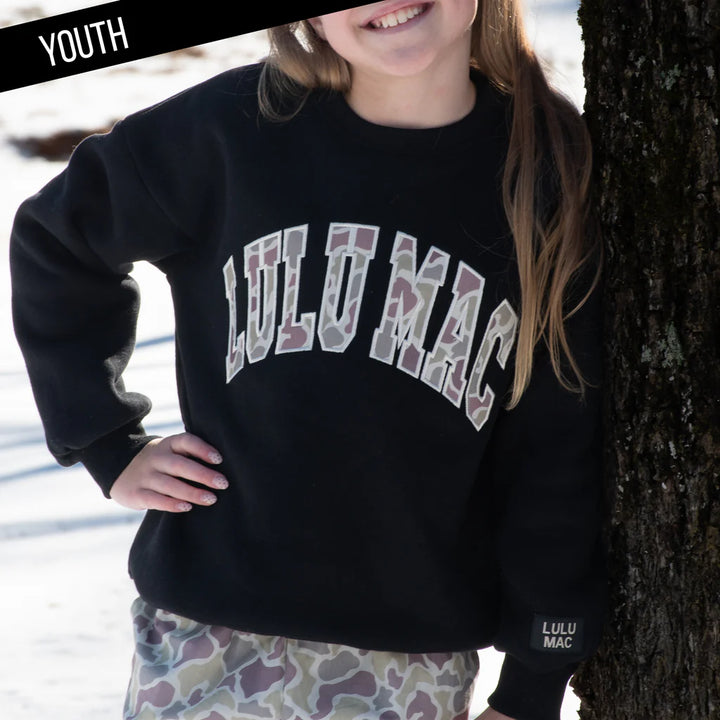 BR Youth Camo Sweatshirt
