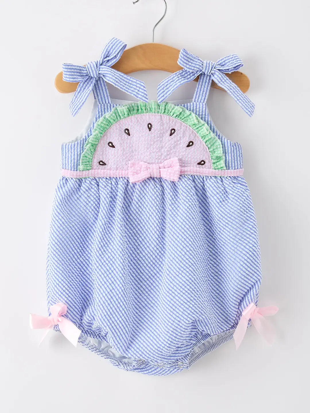 BR Watermelon Stripe Romper