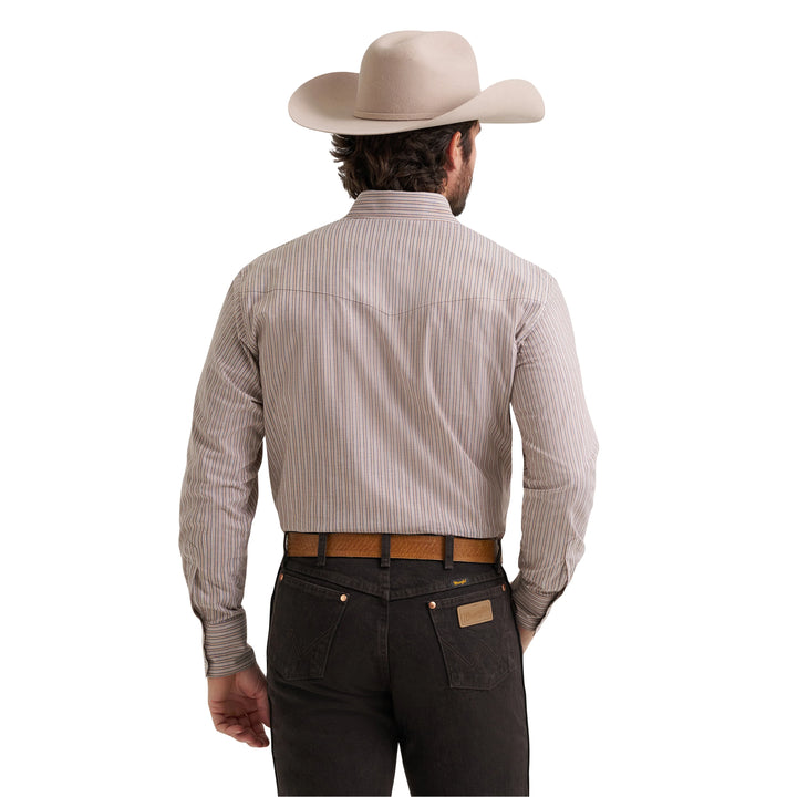 Wrangler Men's Wrinkle Resist LS Shirt