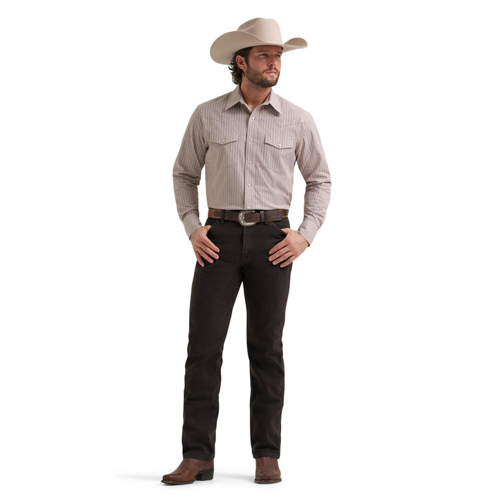 Wrangler Men's Wrinkle Resist LS Shirt