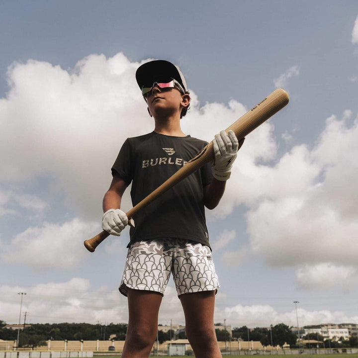 Burlebo Youth Mesh Training Shorts