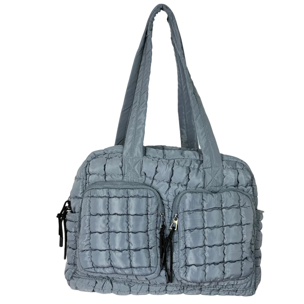 Quilted Puffer Travel Bag