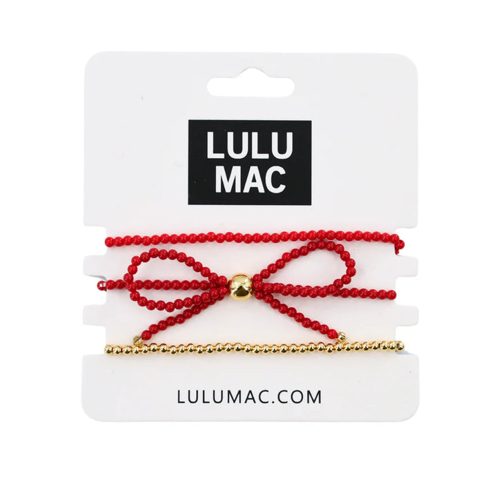 Lulu Mac Bow Stretch Bracelet