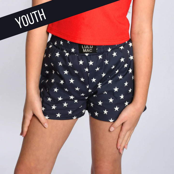 BR Lulu Mac Youth Star Boxer Shorts
