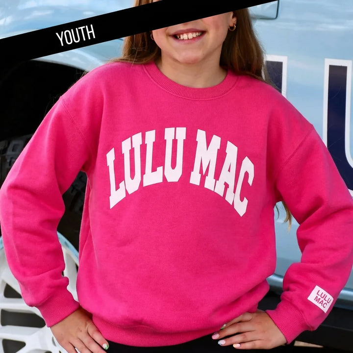 Lulu Mac Youth Puff Print Sweatshirt