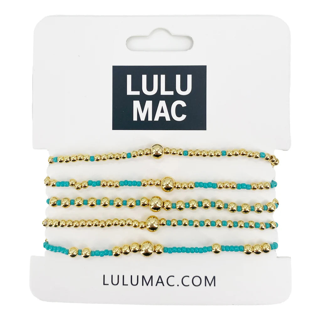 Lulu Mac Stretch Bracelets - Set of 5