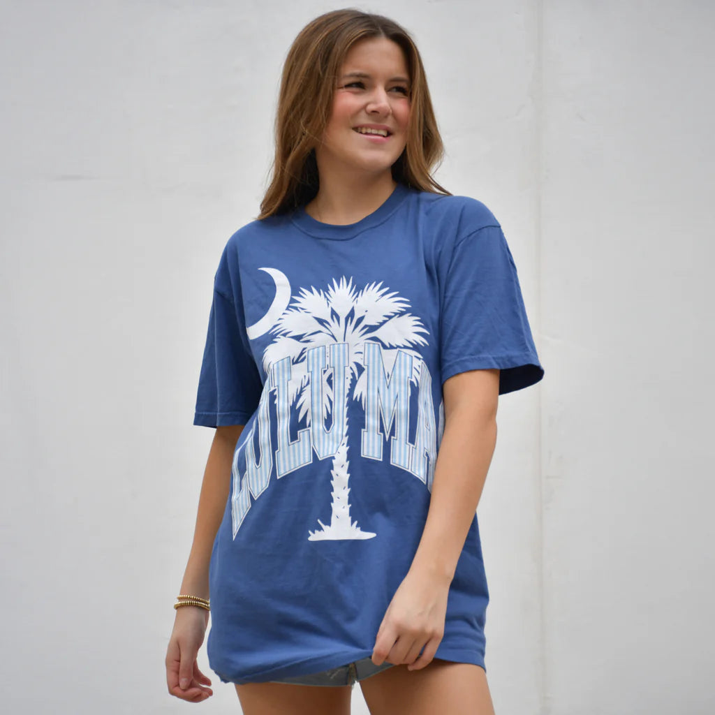 Lulu Mac Palmetto Moon Logo Tee