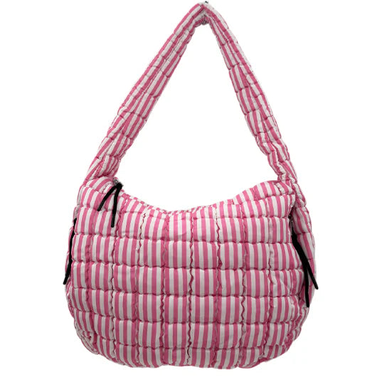 Lulu Mac Quilted Puffer Handbag