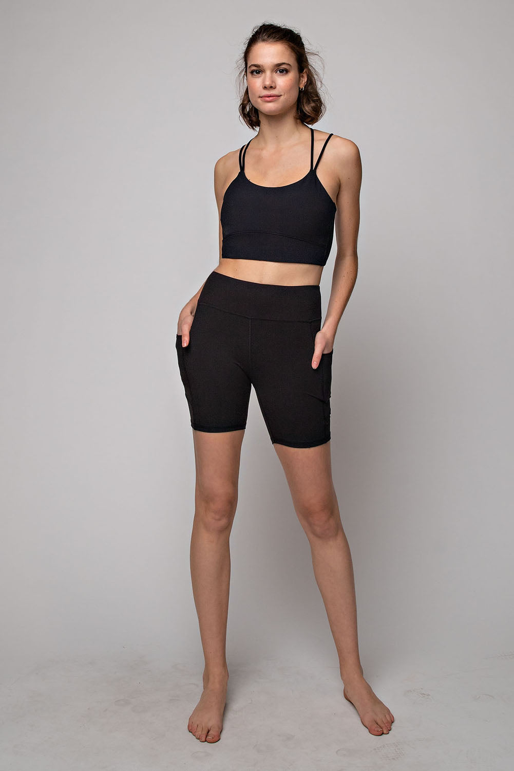 The Rae Basic Biker Shorts