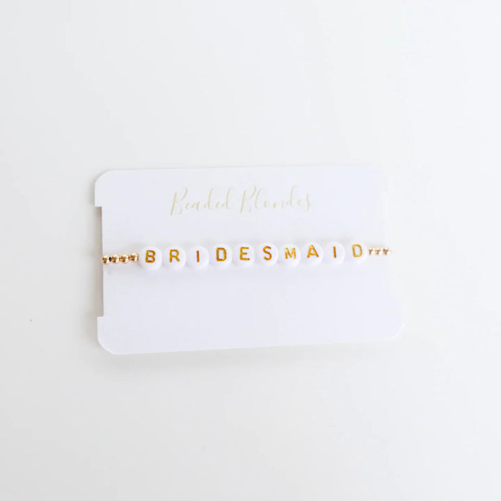 Beaded Blondes Bridal Collection Bracelets