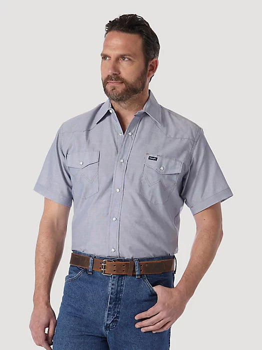 Wrangler Cowboy Cut Short Sleeve Work Shirt