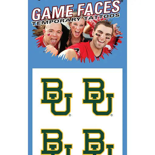 Gameday Face Tattoos