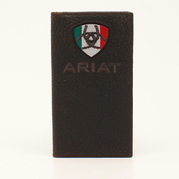 Ariat Mexican Flag Logo Wallet