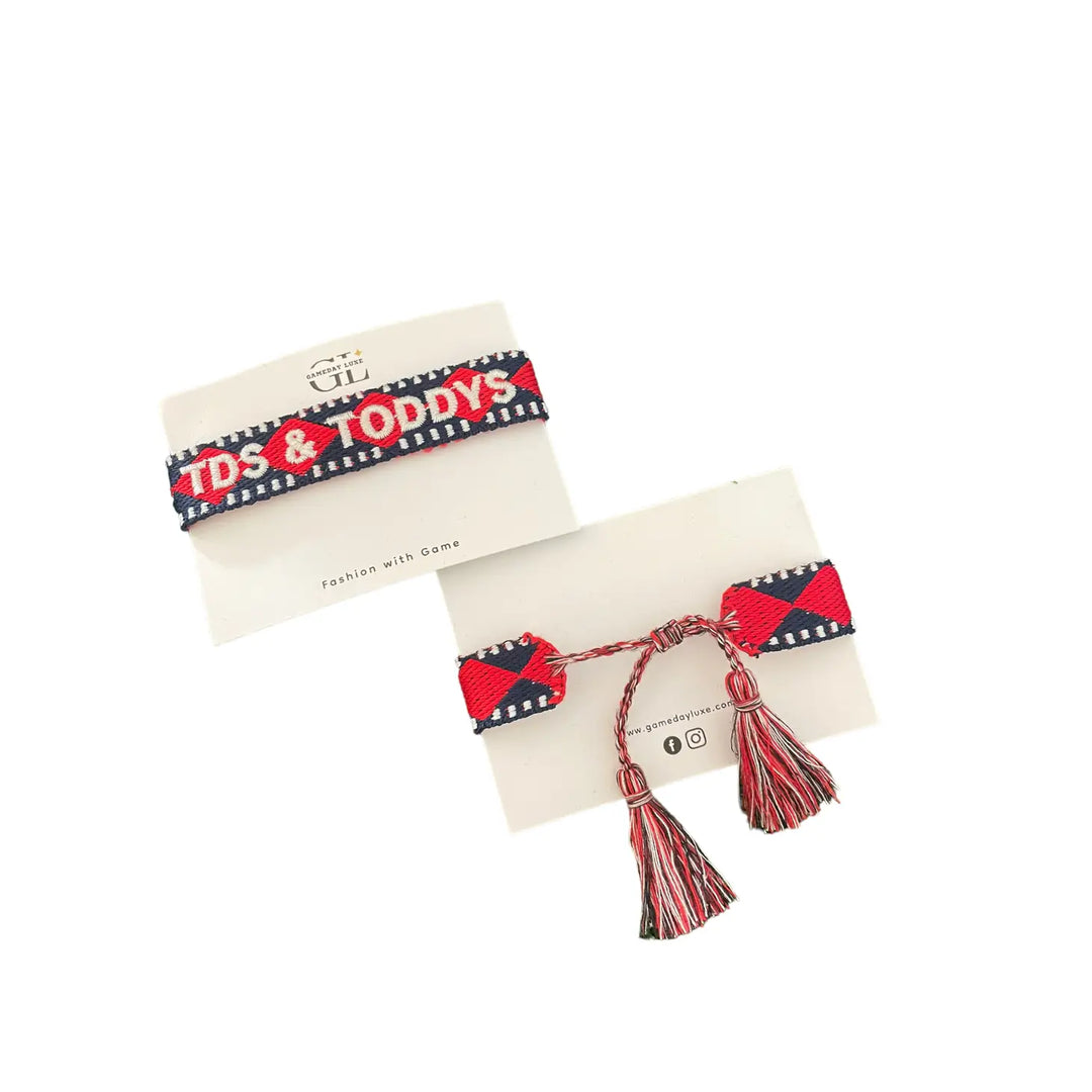 Gameday Tassel Bracelets