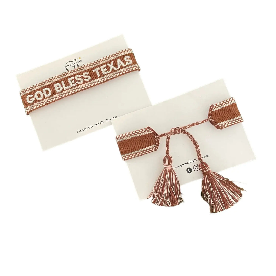 Gameday Tassel Bracelets