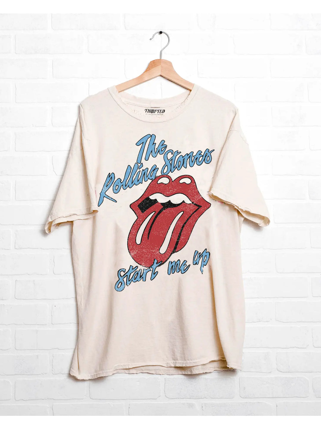 The Rolling Stones Start Me Up Thrifted Tee