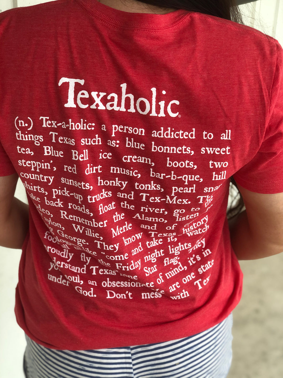 Texaholic® Tee - Heather Red