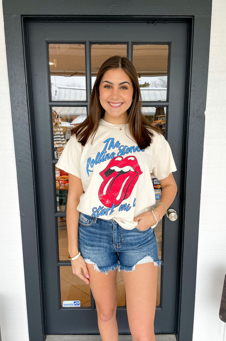 The Rolling Stones Start Me Up Thrifted Tee