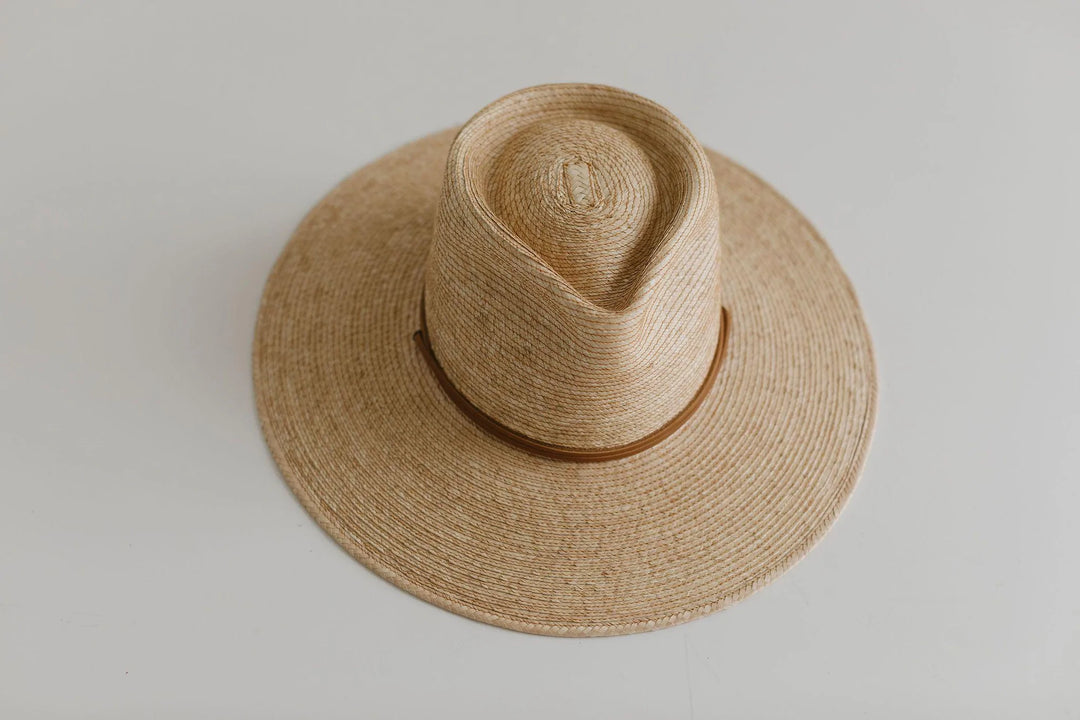 Gigi Pip River Guatemalan Palm Straw Hat